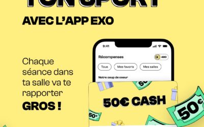 Gagnez de l’argent grâce à votre sport avec l’application EXO